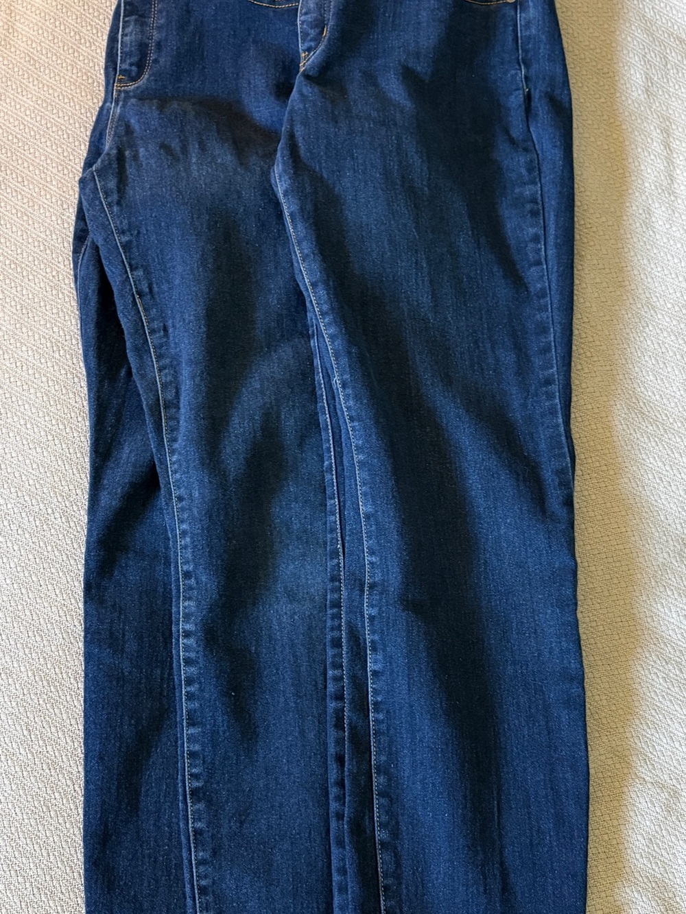 Lot Of (2) Michael Kors Womens Denim Blue White Skinny Jeans & Pants Size 8